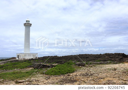 Cape Zanpa Lighthouse (Yomitan Village, Okinawa Prefecture) Cape Zanpa Lighthouse (Yomitan Village, Okinawa Prefecture) 92208745
