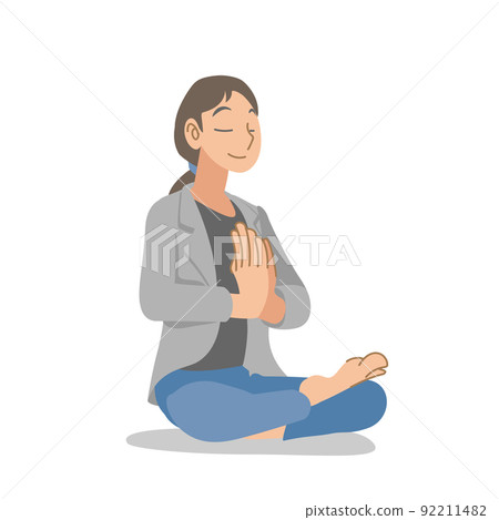 沉思的日本女商人 沉思的日本女商人 92211482