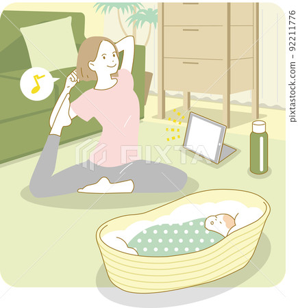 產後家庭瑜伽 產後家庭瑜伽 92211776