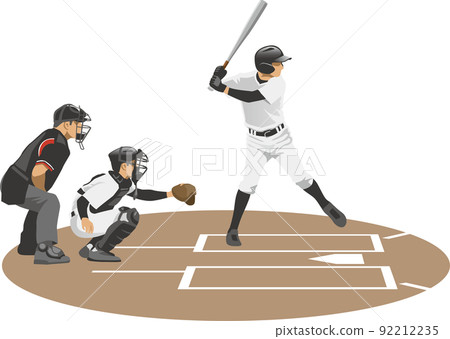 Baseball Catcher Vector & Photo (Free Trial)