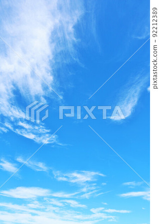 Autumn sky and clouds 92212389