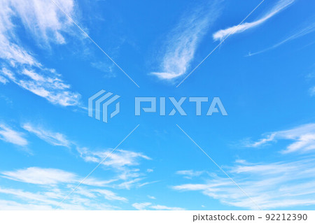 Autumn sky and clouds 92212390