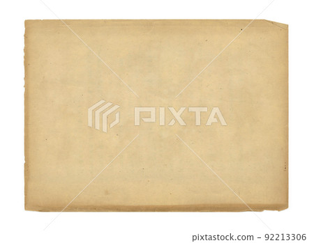 Old yellowed paper. Paper background material with tans, stains and stains. Old yellowed paper. Paper background material with tans, stains and stains. 92213306
