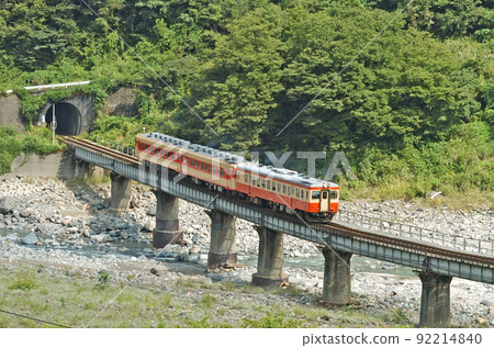 大糸線根知小瀧 JR West Kiha 52-115 + Kiha 58-596 + Kiha 28-2119 大糸線根知小瀧 JR West Kiha 52-115 + Kiha 58-596 + Kiha 28-2119 92214840