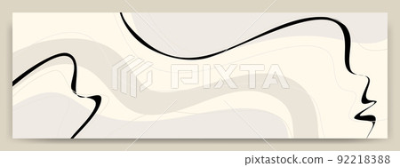 Abstract background various shapes set up. Ideal for cover, poster, business card, flyer,  brochure,magazine first page,social media and other.vector illustration 92218388