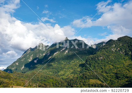 Green mountain view at Chiang Dao Green mountain view at Chiang Dao 92220729