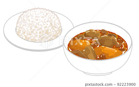 馬薩曼咖哩的插圖 92223900