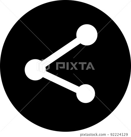 Simple icon illustration for sharing Simple icon illustration for sharing 92224129