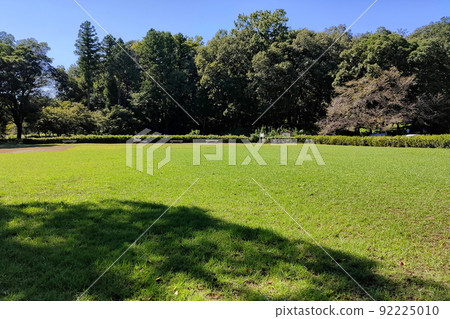 The spacious Ni-no-kaku ruins of the Sugaya residence ruins [Arashiyama-cho, Saitama Prefecture]) 92225010