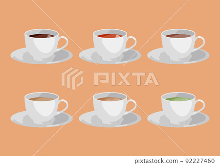 Coffee cup and hot drink 92227460