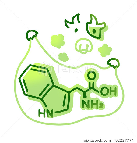必需氨基酸色氨酸/色氨酸插圖 92227774