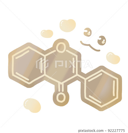 大豆異黃酮/異黃酮插圖 92227775