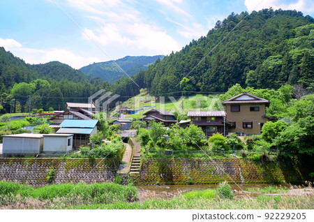 Scenery of Naguri district [Hanno City, Saitama Prefecture] 92229205
