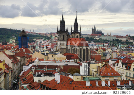 捷克布拉格城市景觀 92229605