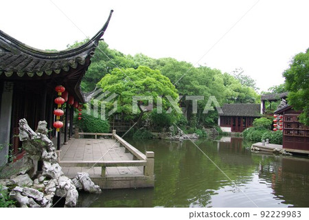 Suzhou Classical Gardens of Suzhou, Tongli District, Scenery of Retirement Gardens, Suzhou Classical Gardens, World Heritage Chinese Garden Suzhou Classical Gardens of Suzhou, Tongli District, Scenery of Retirement Gardens, Suzhou Classical Gardens, World Heritage Chinese Garden 92229983