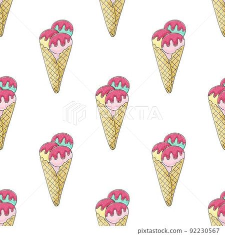 Print for cloth design, textile, fabric, wallpaper 92230567