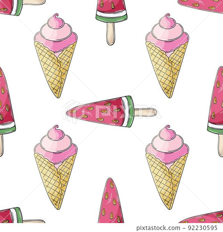 Print for cloth design, textile, fabric, wallpaper 92230595