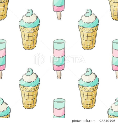 Print for cloth design, textile, fabric, wallpaper 92230596