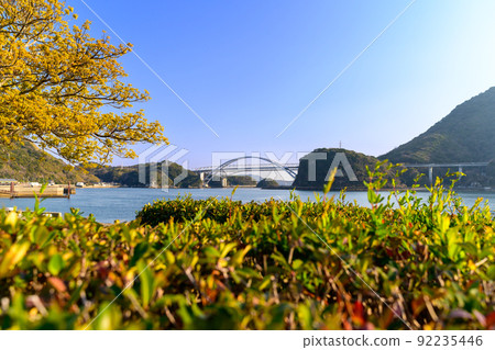 Misumi West Port Park "Amakusa No. 1 Bridge Scenery from Misumi West Port Park" Misumi West Port Park "Amakusa No. 1 Bridge Scenery from Misumi West Port Park" 92235446
