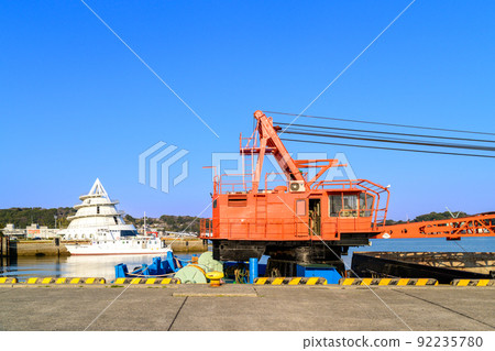Misumi Port Ferry Terminal "Blue Sky and Harbor Scenery" Misumi Port Ferry Terminal "Blue Sky and Harbor Scenery" 92235780