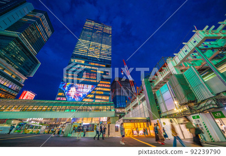 Tokyo cityscape of Japan Over 150,000, the highest number ever in Japan. BA.5 Super-rapid infection explosion ... In front of Shibuya station ... = July 20 Tokyo cityscape of Japan Over 150,000, the highest number ever in Japan. BA.5 Super-rapid infection explosion ... In front of Shibuya station ... = July 20 92239790
