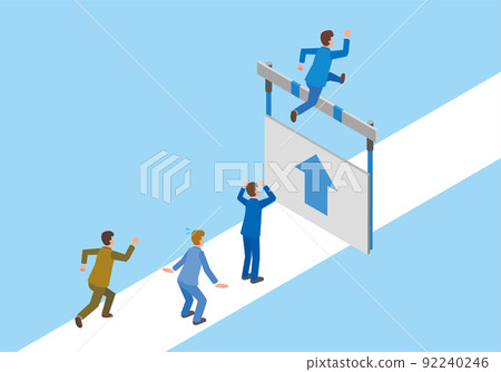 超越障礙的商人 超越障礙的商人 92240246