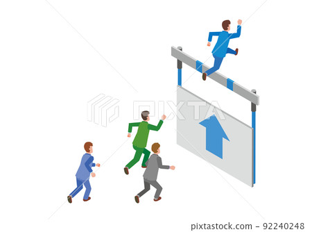 超越障礙的商人 超越障礙的商人 92240248