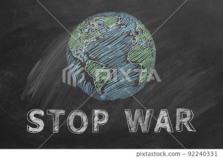 Stop war. Stay with Ukraine. 92240331