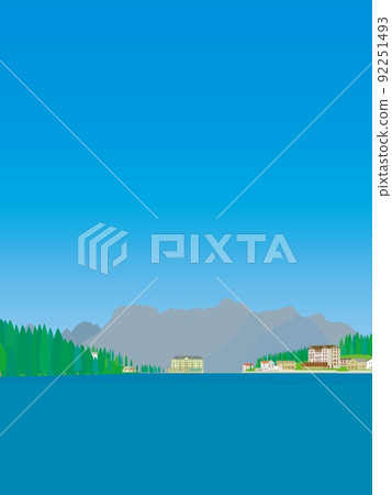 Lake Misurina lago di misurina dolomiti dolomiti Italy 92251493