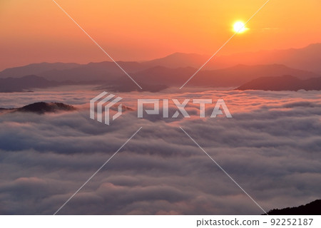 野坂川村的雲海 野坂川村的雲海 92252187