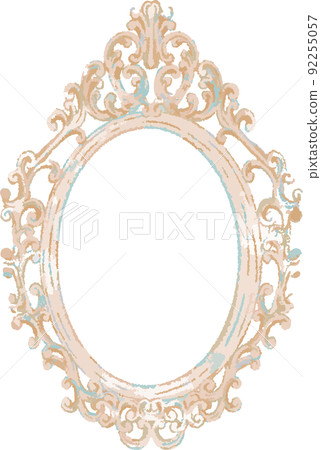 框架畫天空雲彩風景背景水彩油畫西方繪畫藝術藝術複製空間插圖 92255057