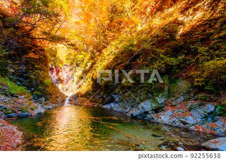 Ojiragawa Canyon (Autumn): Sengabuchi 92255638