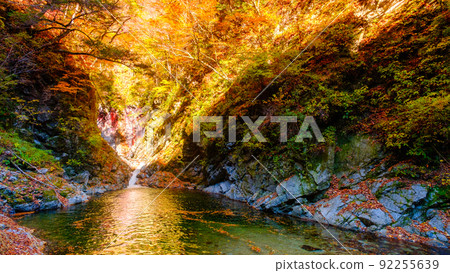 Ojiragawa Canyon (Autumn): Sengabuchi 92255639