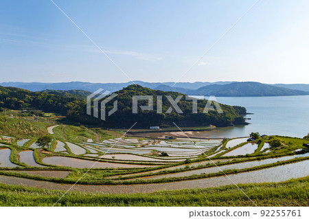Nagasaki Prefecture / Doya Rice Terraces Water filling period (Doya Rice Terraces) 92255761