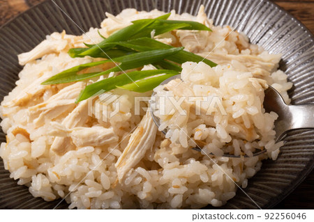 Chicken rice, Taiwanese-style steamed chicken mixed rice (Chirofan, Jirohan, Jirofan) 92256046