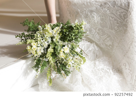 Image material of the bride entering at the wedding hall Virgin Road Image material of the bride entering at the wedding hall Virgin Road 92257492