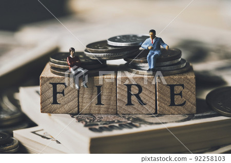 FIRE and businessmen 92258103