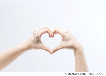 手做一顆心 心形標誌 愛心圖片素材 心形標誌 92258772