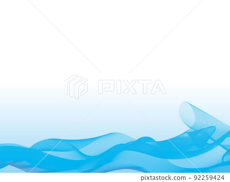 Colorful line drawing background 92259424