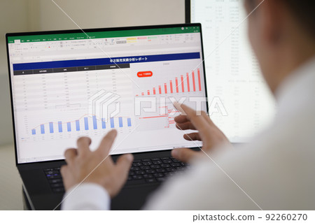 General affairs accounting office work sales office general office work staff spreadsheet graph General affairs accounting office work sales office general office work staff spreadsheet graph 92260270