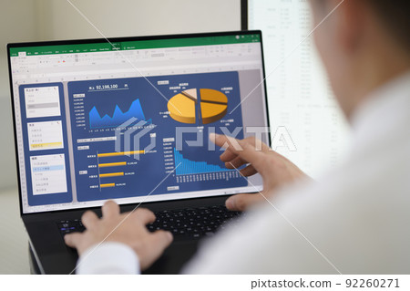 General affairs accounting office work sales office general office work staff spreadsheet graph General affairs accounting office work sales office general office work staff spreadsheet graph 92260271