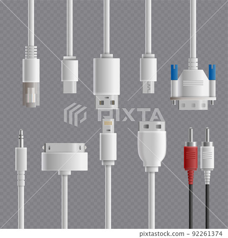 Cable Connectors Transparent Set 92261374