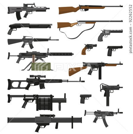 Weapons Guns Set 92262552