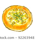 Mayonnaise and corn bread 92263948