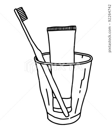 Toothbrush toothpaste cup Toothbrush toothpaste cup 92264742