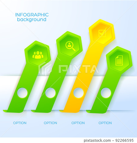 Web Abstract Infographic Concept Web Abstract Infographic Concept 92266595