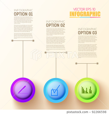 Web Step Infographic Template Web Step Infographic Template 92266598
