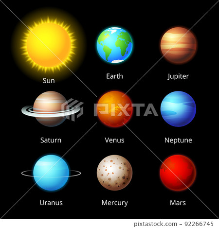 planets icons planets icons 92266745