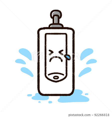 Urinal character crying leaking water 92266818