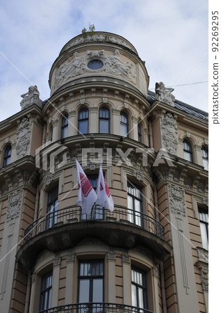 Jugendstil architecture by Eisenstein, Latvia, Riga, Alberta street 92269295